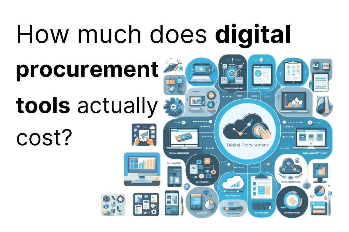 Blog imag for blogpost How much do digital procurement tools actually cost?